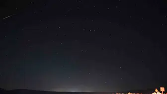 Kırıkkale'de gökyüzünde görsel şölen: Perseid meteor yağmuru