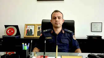 Yeni jandarma üsteğmeni göreve başladı: Kavak'ta güvenlik öncelikli hedef