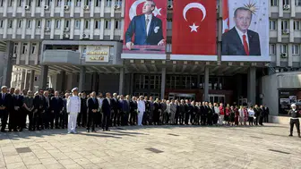 Zonguldak’ta Gazi Mustafa Kemal Atatürk’ün 95. yılı anıldı