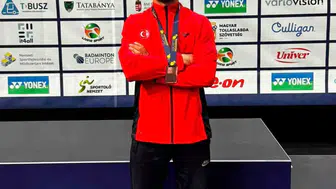 Kayseri badminton sporcusu europada büyük başarı elde etti