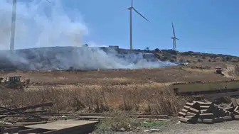 Aliağa'daki yangın hızlı müdahale ile kontrol altına alındı
