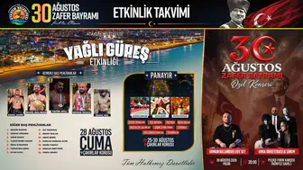Atakum'da 30 Ağustos Zafer Bayramı coşkusuna hazırlık sürüyor