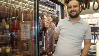 Kayseri pastırmacılarında gurbetçi hareketliliği gözlemleniyor