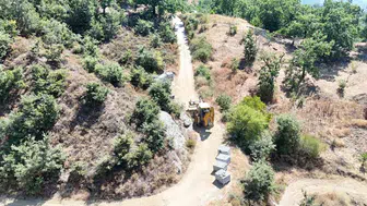 Nazilli belediyesi kırsal ulaşımı güçlendiriyor: Apaklar'da yol yenileme çalışmaları başladı