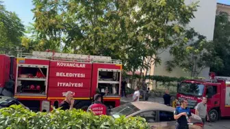 Kovancılar öğretmenevinde kablo yangını: Sağlık ekipleri sevk edildi