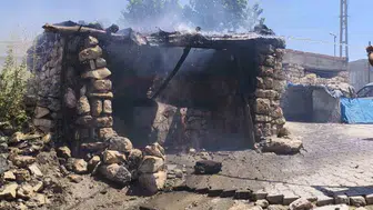 Kurtalan'da tandır yangını korku yarattı