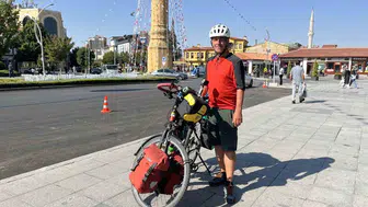 Çorumlu öğretmen dünya turuna bisikletle çıkıyor