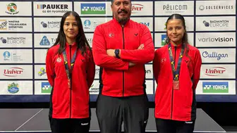 Badminton milli takımı Avrupa üçüncüsü oldu: Eskişehirli sporcular başarıya imza attı