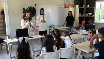 Akçakoca'da mevsimlik tarım işçilerinin çocuklarına sağlık desteği