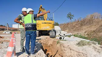 Yenişehir altyapısına büyük katkı: 7 bin 600 metrelik hat döşendi