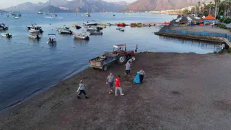 Marmaris halk plajları için temizlik seferberliği başlatıldı