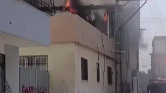 Adana'da aile sağlığı merkezinde jeneratör yangını paniğe neden oldu