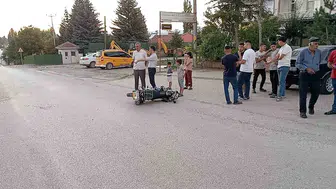 Tokat'ta 14 yaşındaki sürücünün karıştığı kaza: Bir motosiklet sürücüsü yaralandı
