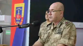 Iğdır'da jandarma personeline rütbe terfisi töreni düzenlendi