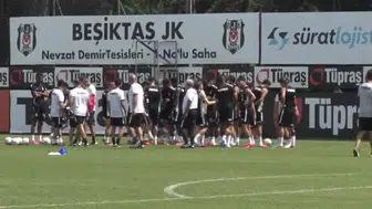 Beşiktaş, Kauno Zalgiris maçı için son hazırlıklarını yaptı