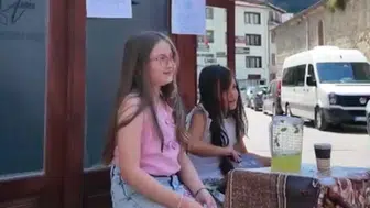 Çocukların limonata standı zabıtadan tam not aldı