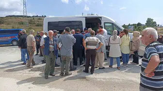 Havza'da mermer ocağı projesine mahalle direnişi