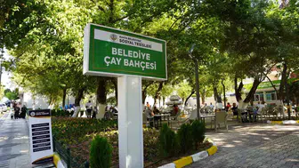 Kahta'da sosyal hayatı geliştiren yeni bir çay bahçesi açıldı