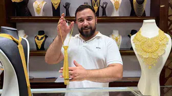 Gaziantep'te düğünlerde yeni gözde: Altın kravat