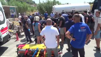 Kumluca'da göçükte kalan işçi için kurtarma çalışmaları başarıyla tamamlandı