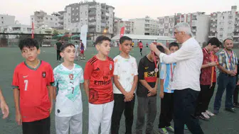 Cizre'de yaz kursları futbol turnuvası finali heyecanla tamamlandı