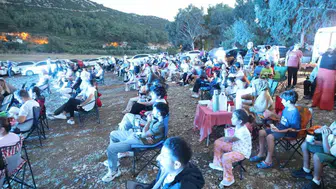 Kozan'da açık hava sineması ile sosyal etkinliklere renk katıldı