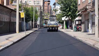 Bağlar'da yollar yeniden asfaltlandı, esnaf memnun