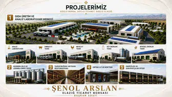 Şenol Arslan, Elazığ Ticaret Borsası için yeni projelerini tanıttı