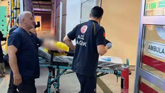 Adıyaman'da direksiyon hakimiyeti kaybı sonucu otomobil takla attı