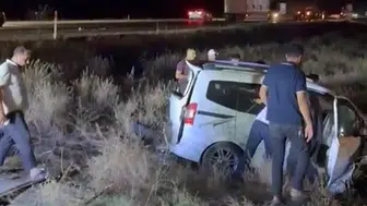 Ereğli'de kamyonet ile tırın çarpışması: 2 yaralı hastaneye kaldırıldı