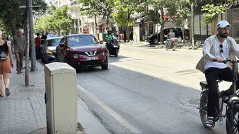 Eskişehir’deki kazanın görüntüleri güvenlik kamerasında: U dönüşü yapan araca çarpan otomobil