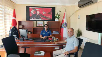 Selendi'de emniyet amiri terfi etti: Emre Gevanci baş komiser oldu