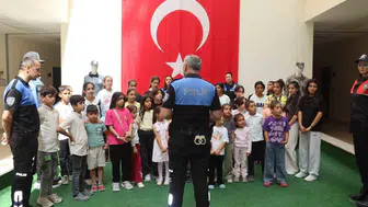 Çocuklar polislikle tanıştı: Erzurum'da anlam dolu bir etkinlik