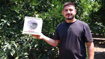 Antalya'da çiftçilere faydalı böcek desteği sunuldu