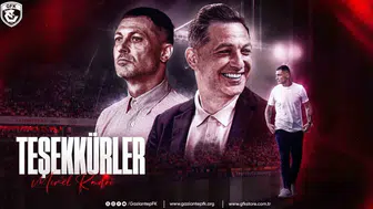 Gaziantep FK, teknik direktör mirel radoi ile yollarını ayırdı