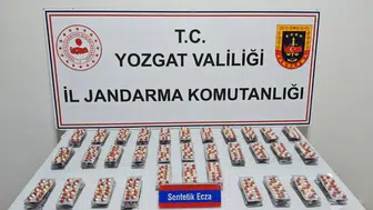 Yozgat'ta uyuşturucu operasyonu: 1848 hap ele geçirildi