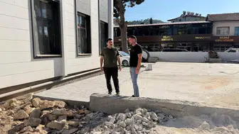 Yayladağı meslek yüksekokulu inşaatında son durum: Kaymakam Yazıcı incelemelerde bulundu