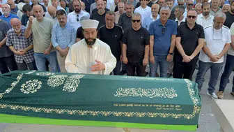 Efsane futbolcu Celil Sağır’ın babası Aslan Sağır son yolculuğuna uğurlandı