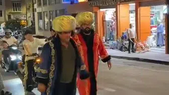 Gerze'de Osmanlı rüzgarı estiren padişah yürüyüşü