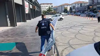 Nilüfer'de 11 mahallede yaya güvenliği için kaldırımlar denetlendi