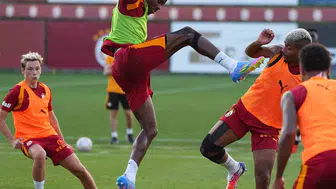 Galatasaray, Göztepe maçı için idmanlarını yoğunlaştırdı
