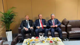 Erdoğan, Aliyev ve Mirziyoyev ile ilişkileri güçlendirmek için bir araya geldi