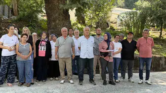 Zonguldak'ta mahalleli çöp şantiyesine karşı isyan etti