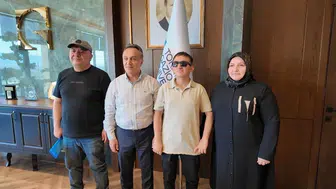 Görme engelli öğrenci Taha Gül, YKS başarılarıyla dikkat çekti