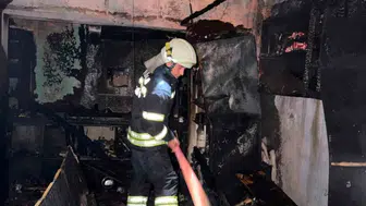Dalaman’da işyeri yangını, kahvehane kısmen zarar gördü