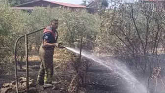 Dörtyol'daki bahçe yangını hızlı müdahale ile söndürüldü