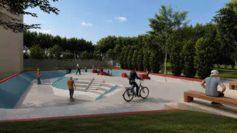 İzmir'de yedigöller parkı yenileniyor: Kaykay parkı gençlerin dikkatini çekti