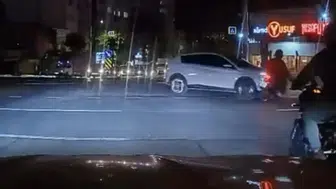 Kırmızı ışık ihlali motosiklet sürücüsüne pahalıya patladı