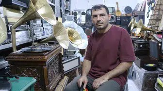 Serkan Gülgör'ün gramofon tamirleri, geçmişin sesini yeniden hayata geçiriyor