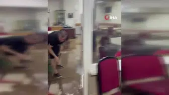 Giresun'da etkili yağışlar sonrası dere suları taşma riski yaratıyor